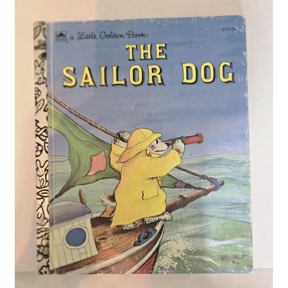 Vintage Little‎ Golden Book The Sailor Dog